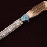 G29 - Mosaic and Bronze Damascus Hunter $1200.00 